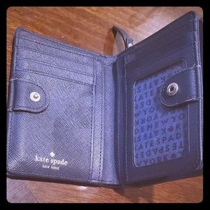 Kate Spade - Blue Used Bifold Wallet